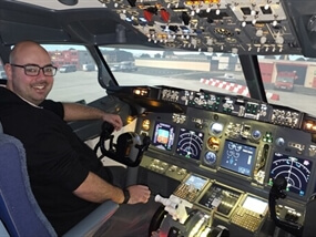 Customer Photo of 737 Simulator Doncaster